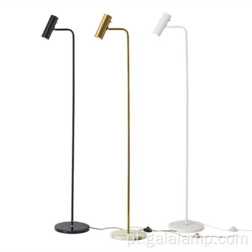 Candeeiro de pé LED nórdico moderno e elegante